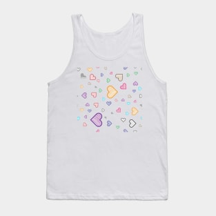 watercolor heart Tank Top